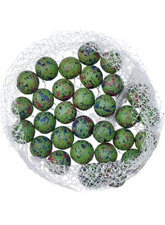 PARAKH Neon Green Italian Round Stone/Kanche150 Grams for Vase, Home Decor & Aquarium - Image 1